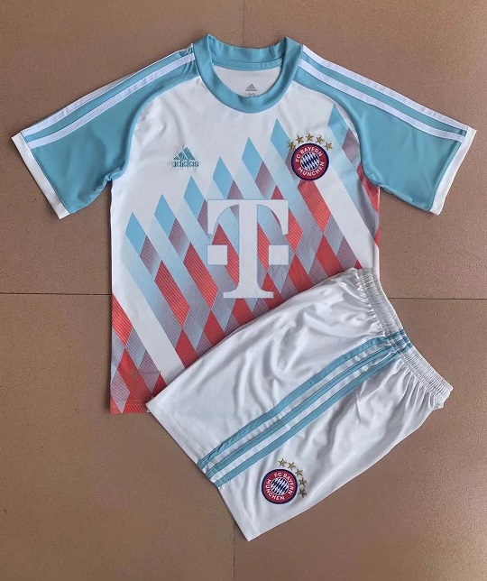 Kids-Bayern Munich 22/23 Concept Soccer Jersey